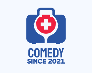 Paramedic - Medical Check Up Kit logo design
