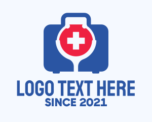 Emergency - Medical Check Up Kit logo design