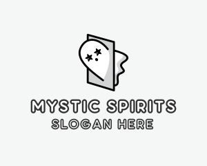 Spooky Ghost Spirit logo design