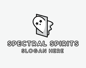 Spooky Ghost Spirit logo design