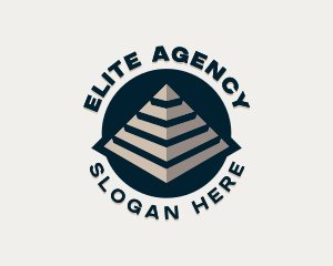 Pyramid Enterprise Agency logo design