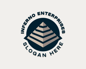 Pyramid Enterprise Agency logo design