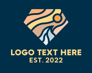 Coast - Diamond Beach Resort logo design