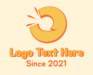 Texting - Modern Chat Bubble logo design