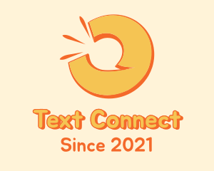 Texting - Modern Chat Bubble logo design