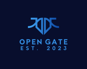 Gateway - Elegant Shield Gate logo design