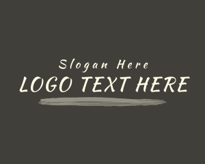 Brand - Script Style Business logo design