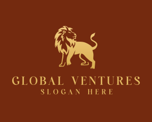 Enterprise - Gold Lion Enterprise logo design
