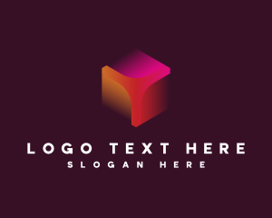 Geometric Hexagon Fintech Logo