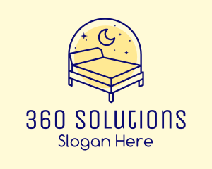 Starry Night Bed logo design