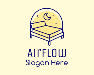 Starry Night Bed logo design