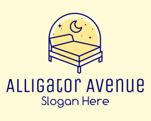 Starry Night Bed logo design