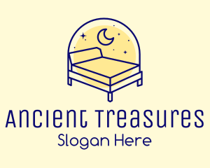 Starry Night Bed logo design