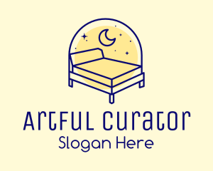 Starry Night Bed logo design