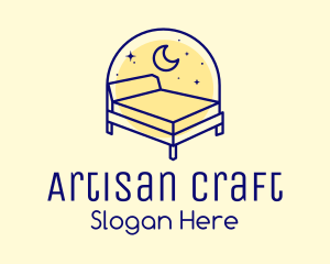 Starry Night Bed logo design