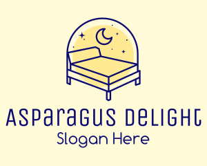 Starry Night Bed logo design