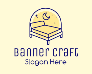 Starry Night Bed logo design