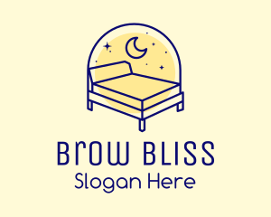 Starry Night Bed logo design