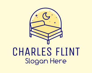 Starry Night Bed logo design