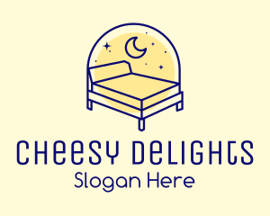 Starry Night Bed logo design