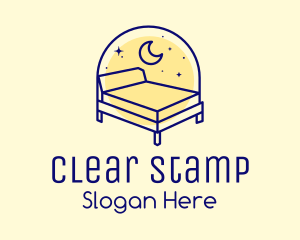 Starry Night Bed logo design