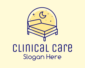 Starry Night Bed logo design