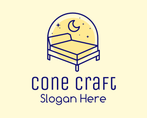 Starry Night Bed logo design