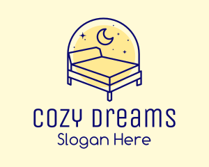 Starry Night Bed logo design