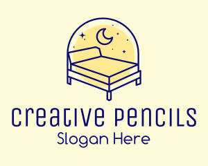 Starry Night Bed logo design