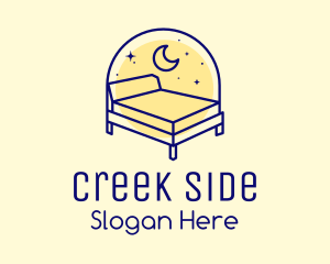 Starry Night Bed logo design