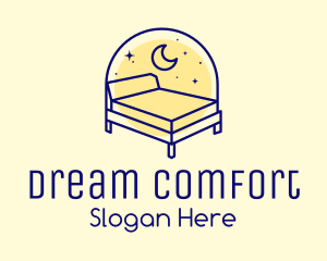 Starry Night Bed logo design