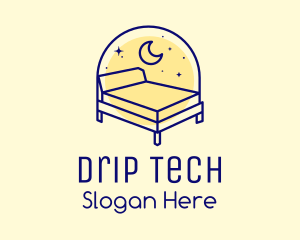 Starry Night Bed logo design