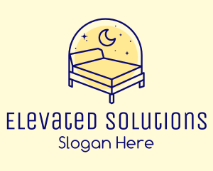 Starry Night Bed logo design