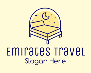 Starry Night Bed logo design