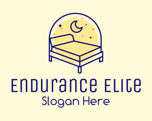 Starry Night Bed logo design