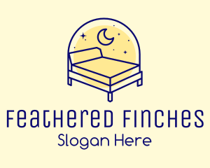 Starry Night Bed logo design