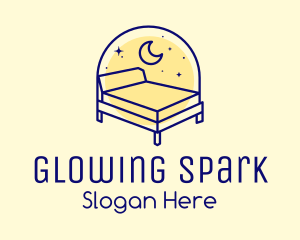 Starry Night Bed logo design