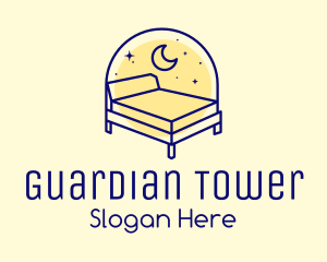 Starry Night Bed logo design