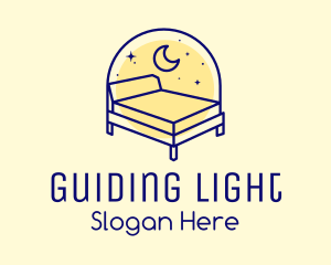 Starry Night Bed logo design