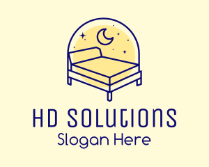 Starry Night Bed logo design