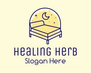 Starry Night Bed logo design