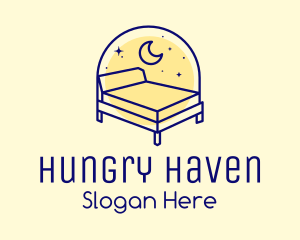 Starry Night Bed logo design