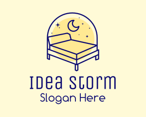 Starry Night Bed logo design