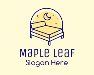 Starry Night Bed logo design