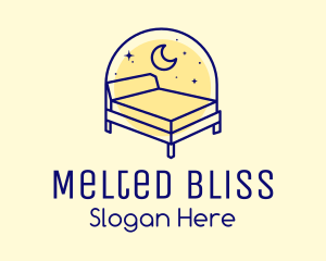 Starry Night Bed logo design