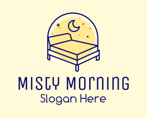 Starry Night Bed logo design