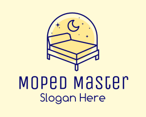 Starry Night Bed logo design