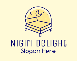 Starry Night Bed logo design