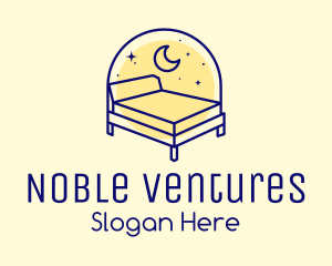 Starry Night Bed logo design