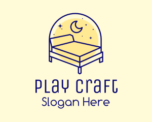 Starry Night Bed logo design